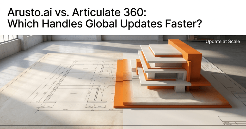Arusto.ai vs. Articulate 360: Which Handles Global Updates&nbsp;Faster?